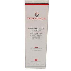 Swissological Purifying Facial Scrub Gel 3.52 oz SEALED All Skin Prod Date 01/99